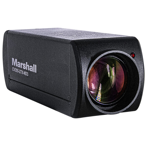 Marshall Electronics Announces CV355-27X-ND3 Camera with 27X Optical Zoom and NDI at IBC 2025